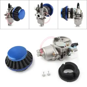 1880club 550729434117 2 Stroke Carburetor Carb Air Filter For Dirt Bike 47cc 49cc Mini Quad Universal