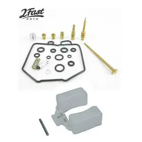 25-90772 2fastmoto 70760 Carburetor Rebuild Repair Kit With Float For Honda Cb750f