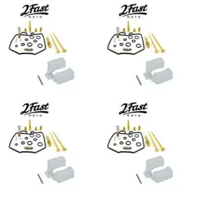 25-90900 2fastmoto 70760x4 Carburetor Rebuild Repair Kit With Float 4 Pack For Cb900/1000c