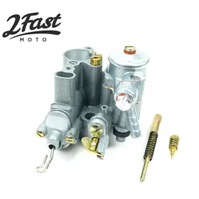 Si20-15 2fastmoto Vespa Dellorto Spaco Style Carburetor 20/15 Non Auto Lube 125 150cc