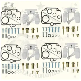 867522 5starautomoto 4x Carburetor Carb Rebuild Kit For 01-13 Polaris Sportsman 500 4x4 Ho Float -us