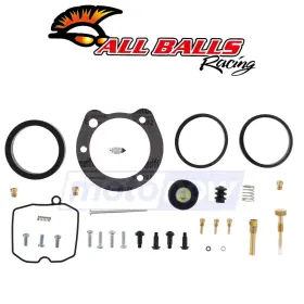 8shb All Balls Mn/8shb Carburetor Rebuild Kit For 2004-2006 Harley Davidson Flhrs Road Wn