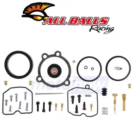 All Balls Mn/e4kf Carburetor Rebuild Kit For 1999-2003 Harley Davidson Xl883c Vs