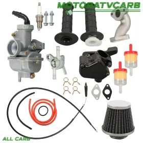 Mot4133470 All-carb Carburetor For 50 70 90cc 110cc 125cc Chinese Atv Quad Go Cart Sunl Taotao Pz20