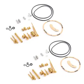 M566-a071-2pc Amotopart 2 Carb Carburetor Rebuild Repair Kit For Kawasaki Kz 400 S D Special 1974 75 76