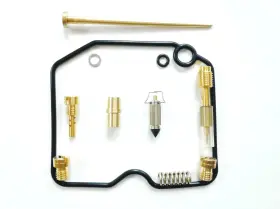 Ck-703 Atv Parts Connection Carburetor Rebuild Kit For Kawasaki Prairie 400 2x4 4x4 1999-2002