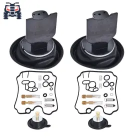 Tdm850carburetor Atvwrlod Amp1357136 For Yamaha Xtz750 Repair Kit Membrane Diaphragm Vacuum Usa