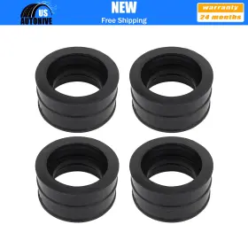 11-4680 Autohive-us 4x Carburetor Intake Boots Carb Holders For 1982-1988 Vf750c Magna