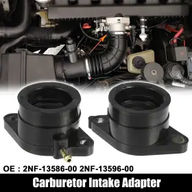 43f-13596-01-00 Automall Tech 2nf-13586-00 2pcs Carburetor Manifold Adapter For Yamaha Xt600 Tt600 84-03