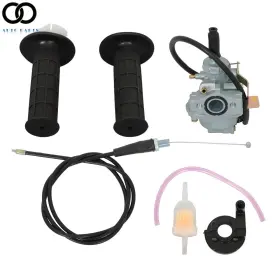 Ks-1053h Autoooparts Carburetor And Handle Grip Bar Throttle Cable Fit For Honda Z50r 79-99 Carb 7/8 Inch