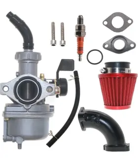 Pz22 Autopartsland 762708348418 22mm Carburetor And Air Filter For 110cc 125cc Ssr Sunl Taotao Pit Bike Atv