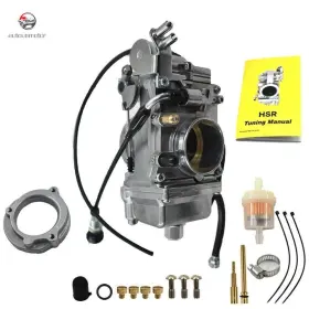 Tm48-1 Autousmotor Hsr48 Carburetor Carb Assembly For Harley Touring Road King Electra Street Glide