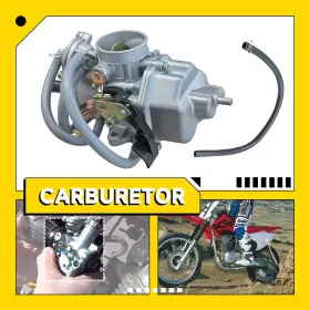 Hyq-crf150f-03-05 Auxito 1pcs Fit 2003-2005 Honda Crf150f High-quality Motorcycle Engine Carburetor Assy