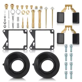 Azcarbro 710414669617 2 Set Carburetor Carb Rebuild Diaphragm New For Yamaha 1981-83 Virago 920 Xv920