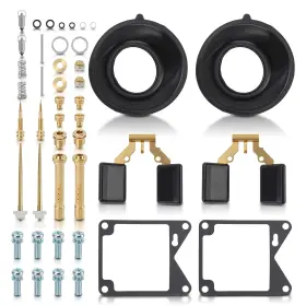 Azcarbro 710414677889 Fit For 81-83 Yamaha Xv920 Xv 920 Virago Carburetor Carb Rebuild Diaphragm 2 Set