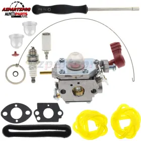 751-15112a Azpartspro 702612049728 Carburetor And Filter For Murray M25b M2560 Ms2550 Ms2560 Ms9900 Remington Rm430