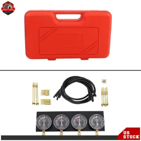 Ber485925 Berliii Fuel Vacuum Carburetor Synchronizer Kit Sync Gauge Set Adjustable Balancer
