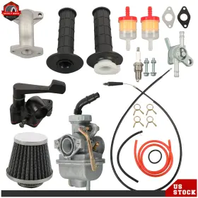 Ber584925 Berliii Carburetor For 50cc 70cc 90 110 125cc Chinese Atv Quad Go Cart Sunl Taotao Pz20