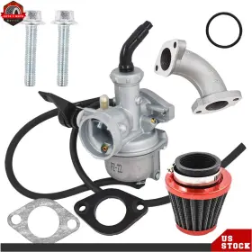 Ber85530 Berliii Pz22 Carburetor And Air Filter For 110cc 125cc Ssr Sunl Taotao Pit Bike Atv