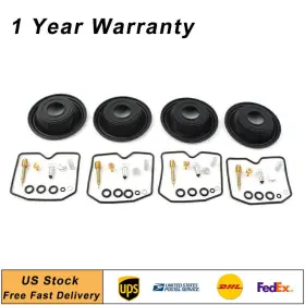 Bfyefgus 420013496391 For Suzuki Gsf600 S Bandit Carburetor Rebuild Kit Repair Vacuum Diaphragm 4pcs