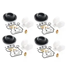 Bfyefgus 550722418350 Carburetor Repair Kit Diaphragm Float For Suzuki Gsx600f Katana 600 1998-2006