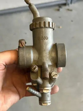 Bing 1/26/68 Used Bmw R27 Carburetor - Good Shape And Complete