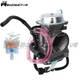 Bou1400120 Boutiquetrove Carburetor With Intake Boot For Kawasaki Klr250 1986-1993 1994 1995