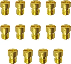 Branded Mb36138 Main Jet Kit For Keihin Nibbi Cvk Pe Pz Gy6 Carburetor Jets Set Tuning New Usa