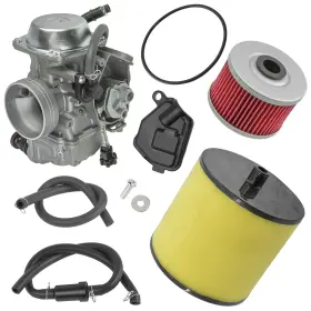 Cak162a1002 Caltric Carburetor Air And Oil Filter For Honda Fourtrax Foreman 400 Trx400fw 4x4 1995-03