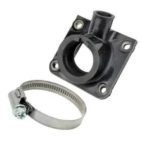 Yc103 Caltric Cb122 Carburetor Intake Boot Joint With Clamp For Yamaha Rz350 Rz 350 1984-1985