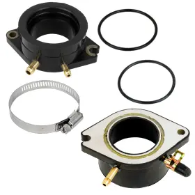 Cb127 Caltric Cb125 Carburetor Carb Intake Joint With Clamp O-ring For Yamaha Virago 1100 Xv1100 86-87