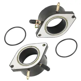Cb127 Caltric Cb128 Carburetor Carb Intake Boot Joint Set For Yamaha Virago 1100 Xv1100 1988-1999