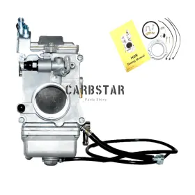 Carbstar 741079454140 Hsr42 Carb For Harley Hsr 42mm Carburetor Evo Dyna Twin Cam Electra Glide