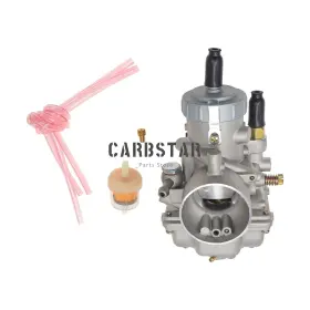 Hy17592 Carbstar 32mm 2 Stroke Carburetor Carb For 1990-2006 Polaris Trail Blazer 250 Xplorer