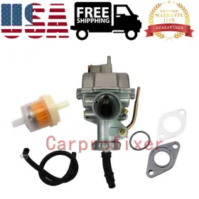 Pz20 Carprofixer 887878464253 Carburetor With Gaskets Fits Honda Crf50f Crf80f Xr80 Xr80r Go Kart Dirt Bike