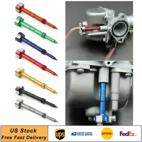 Comebuybestusa 550724845789 Adjust Fuel Mixture Screw Atv Fcr Carb Air Carburetor Fit Honda Motorcycle Gold