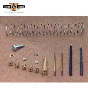 040561 Custom Chrome Tuning Kit Fits For Harley 88-06 Big Twin Sportster 883 1200 With 40mm Cv Carbs
