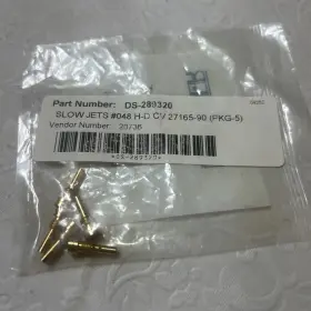 Cycle Craft 20736 5 Brass #48 Cv Carburetor Pilot Single Jet Harley Davidson 27165-90 Ds289320