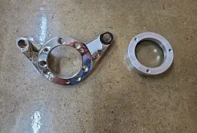 Jt-02114 D & M Custom Cycles And Mikuni Breather Support Bracket For Harley Davidson