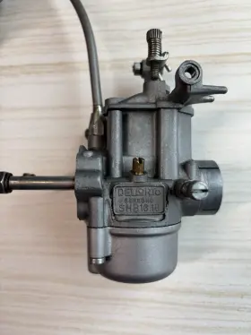 00753 Dellorto Dellftorto Carburetor Shb 16 10 Piaggio Vespa L R N Special 50