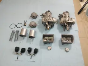 Phm40nd Dellorto 40mm Carburetors Carbs Moto Guzzi Ducati Morini Phm40 Nd Le Mans