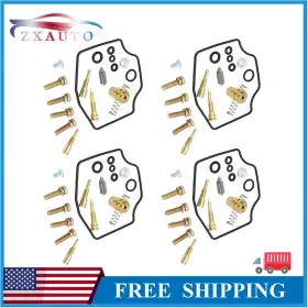 18-2461v Design-auto-parts 4x Carburetor Carb Repair Kits For Kawasaki Zx550a Gpz 84-85