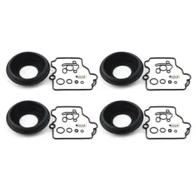 Dictorcoltd 550740264519 4 Carburetor Rebuild Kits Vacuum Diaphragms For Suzuki Rf600r Rf900r Repair Set