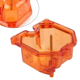 Dictorcoltd 550748571930 New Orange Plastic Clear Carburetor Float Bowl Chamber For Pz 26/27/30/32mm Carb