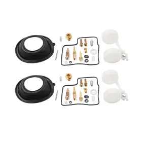 Dictorcoltd 550748580888 Carburetor Repair Kit Carb Diaphragm Float For Honda Xl600v Transalp 1987-2000