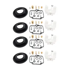 Dictorcoltd 550748622076 4x Carburetor Repair Kit Carb Float Diaphragm For Suzuki Gsx-r 750 Gsxr 750w