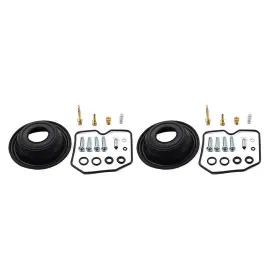 Dictorcoltd 550748622465 2x Carburetor Rebuild Kit Plunger Diaphragm For Kawasaki En450 454 Ltd 1985-1990
