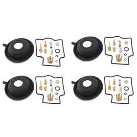 Dictorcoltd 550748624711 Carburetor Repair Kit Diaphragm Rebuild 4set For Kawasaki Zzr600d 90-92 Zzr