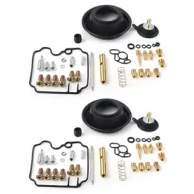 Hukyu-194yf093 Dictorcoltd 2 Sets Motorcycle Carburetor Repair Kit For Yamaha Tdm850 1991-99 Floating Valve