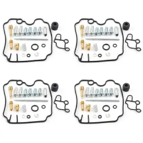 Hukyu-194yf098 Dictorcoltd 4 Sets New Carburetor Carb Repair Rebuild Kits For Yamaha Fzr600r 1990-1999 98